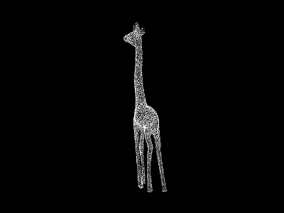 Miniature girafe