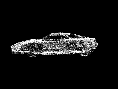 Miniature voiture sport